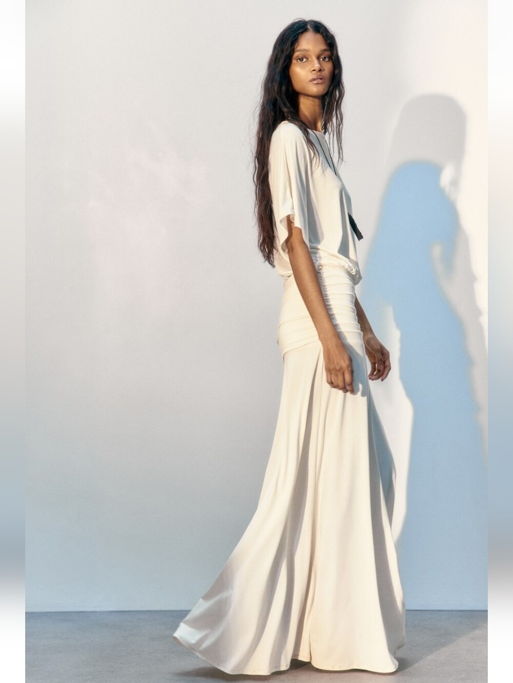 H&M Draped Maxi Long Dress - Picture 5 of 16